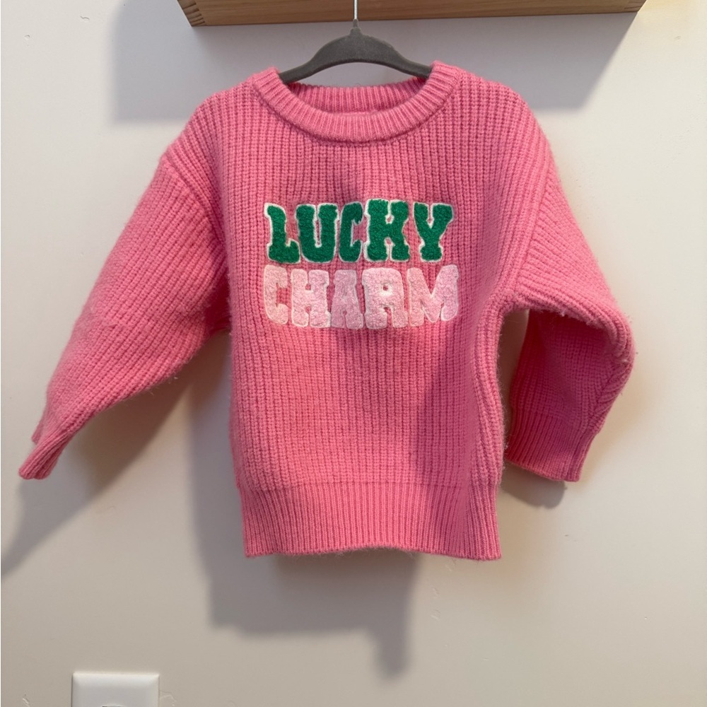 Spearmint Love Lucky Charm Knit Sweater